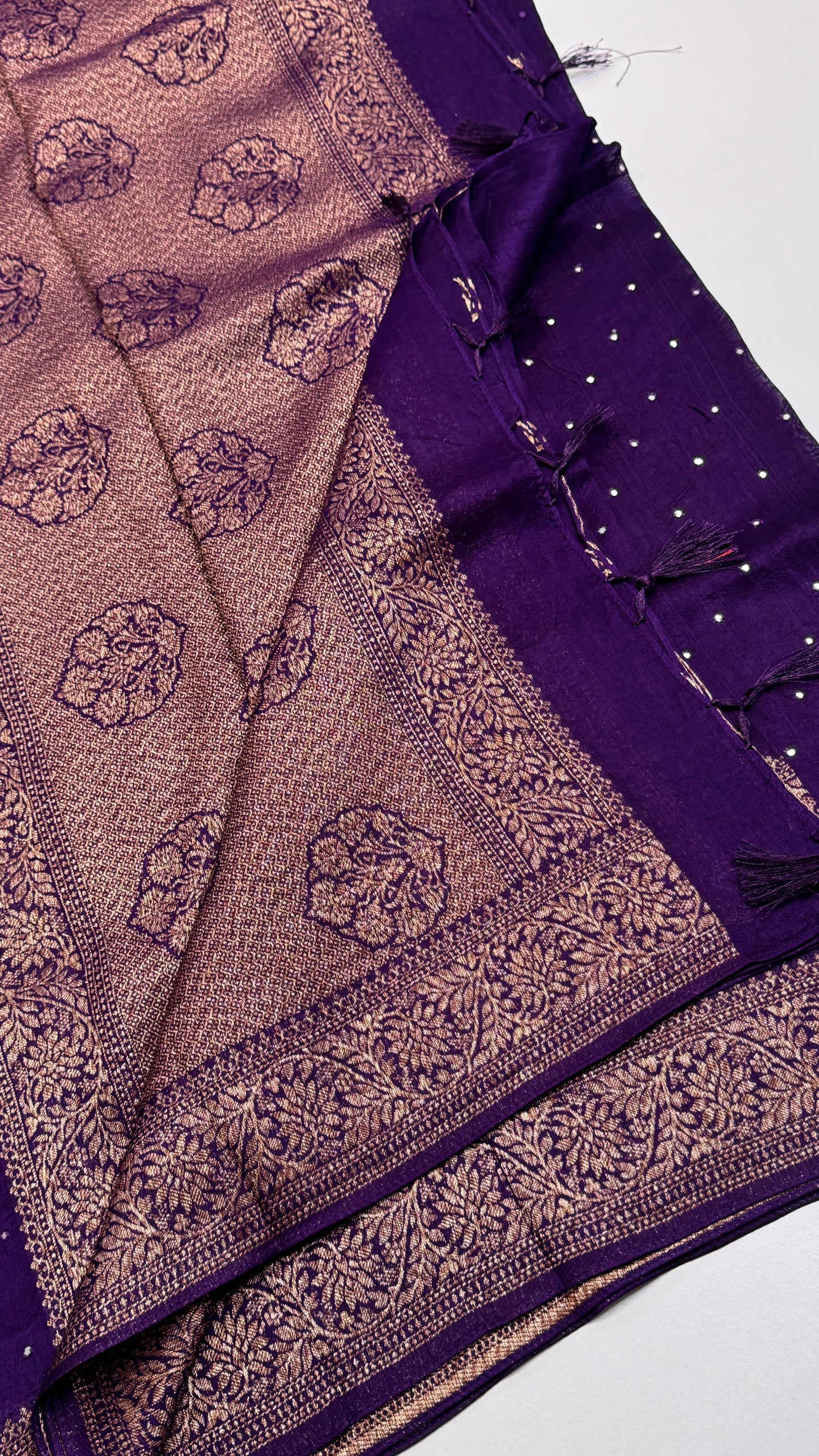 Tussar Georgette Saree