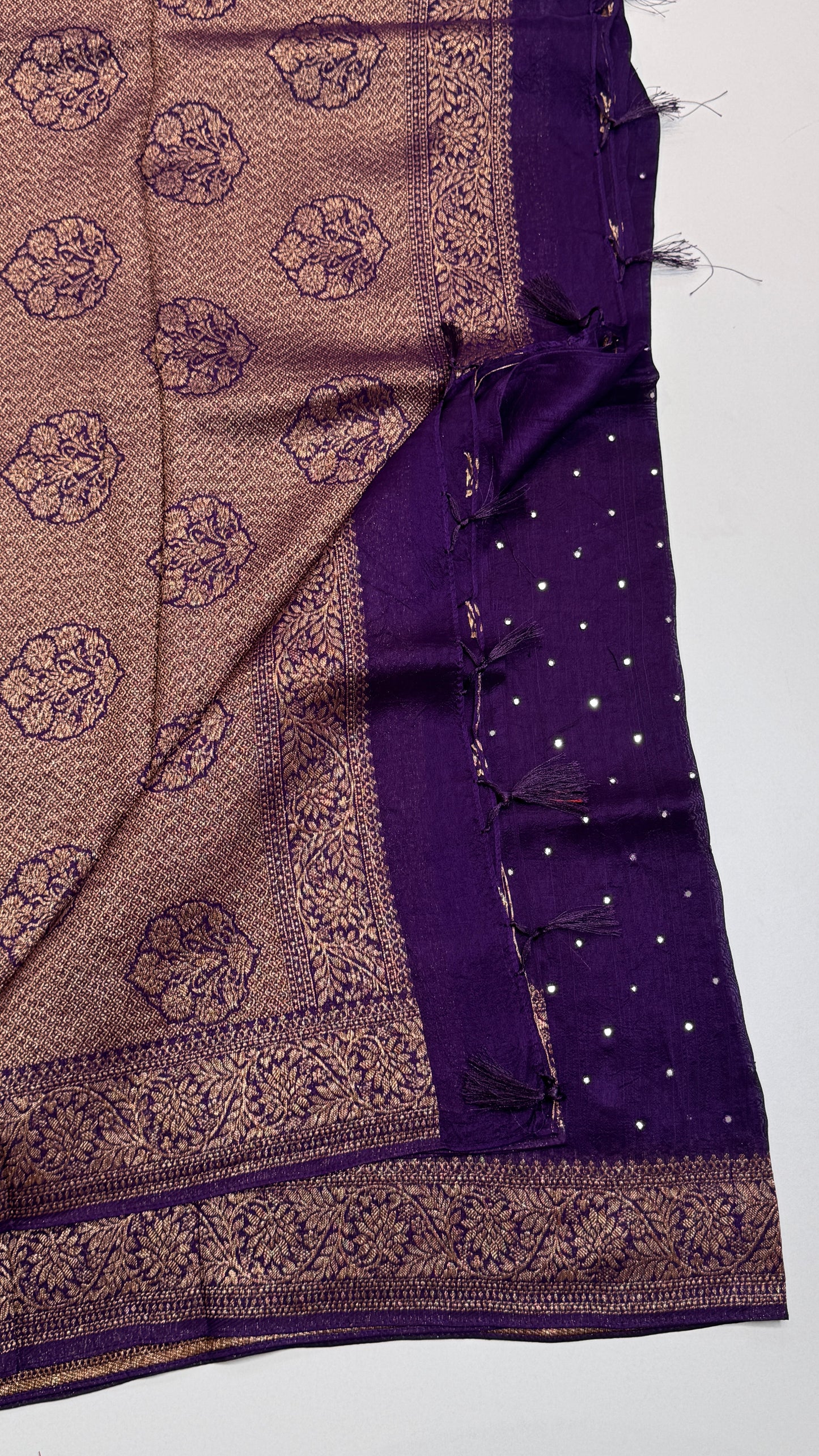 Tussar Georgette Saree