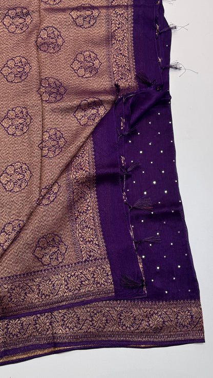 Tussar Georgette Saree