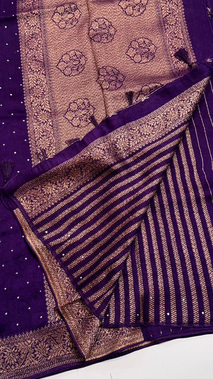 Tussar Georgette Saree