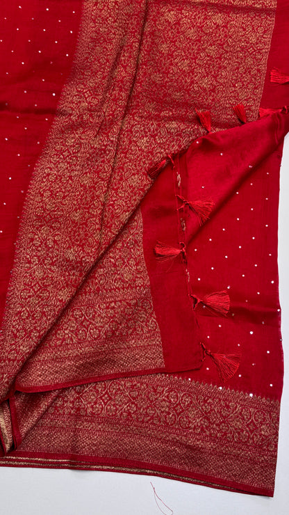 Tussar Georgette Saree