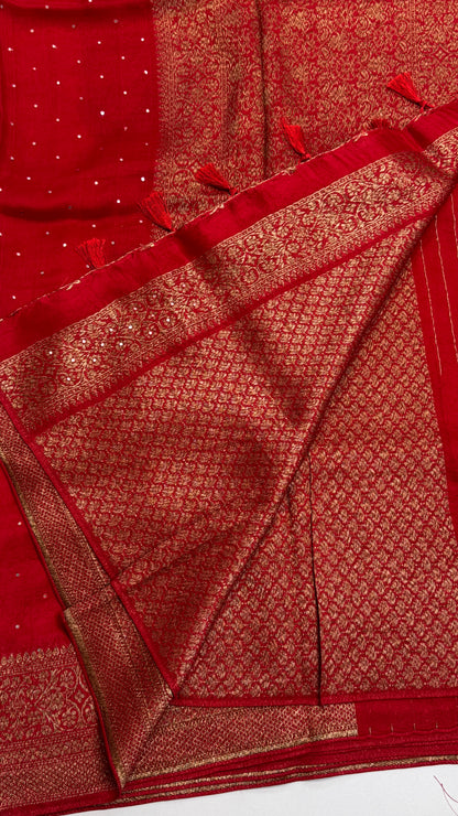 Tussar Georgette Saree