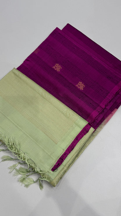 Handloom Jute Silk Saree