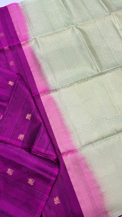 Handloom Jute Silk Saree