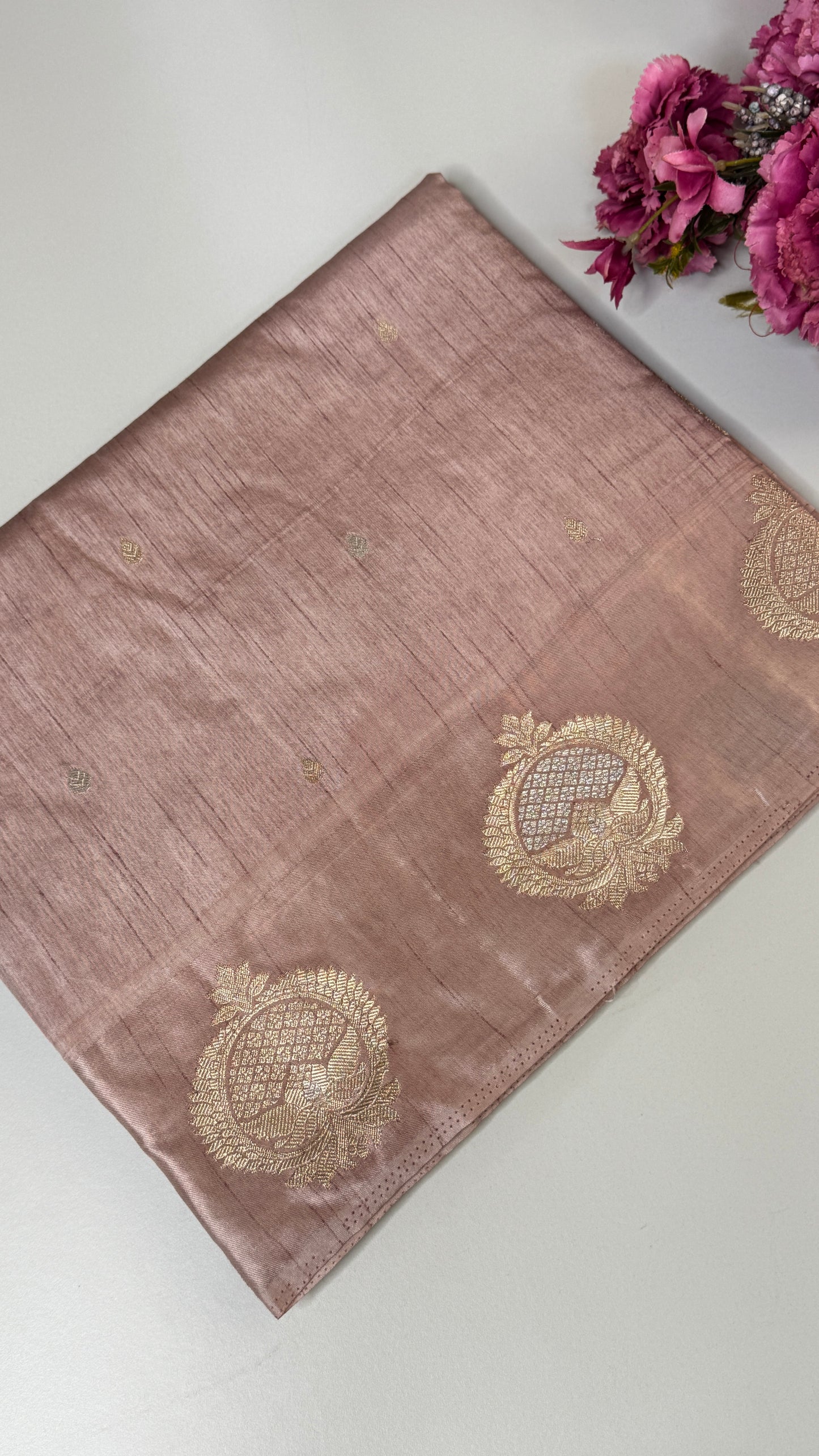 Semi Raw Mango Saree