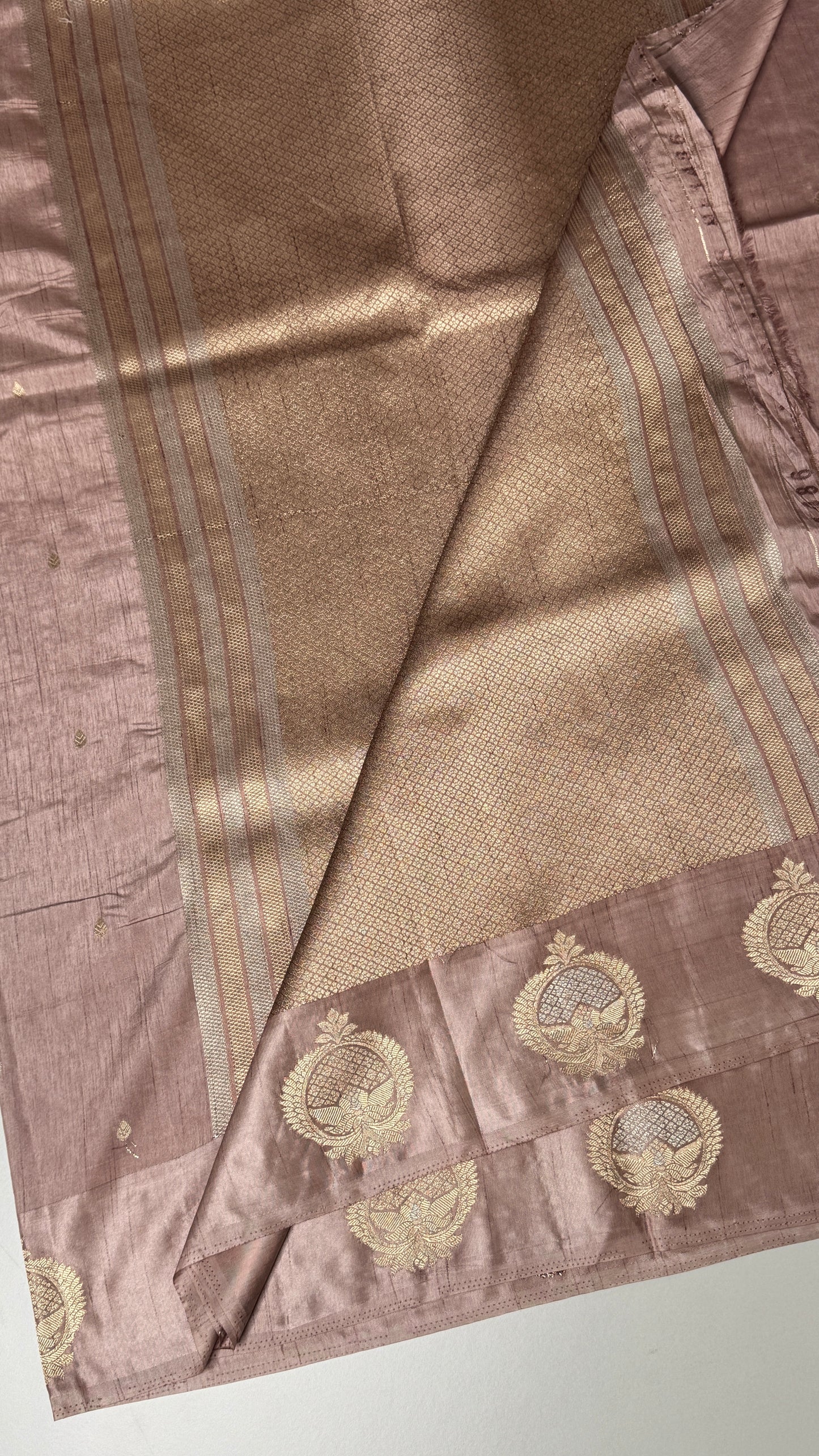 Semi Raw Mango Saree