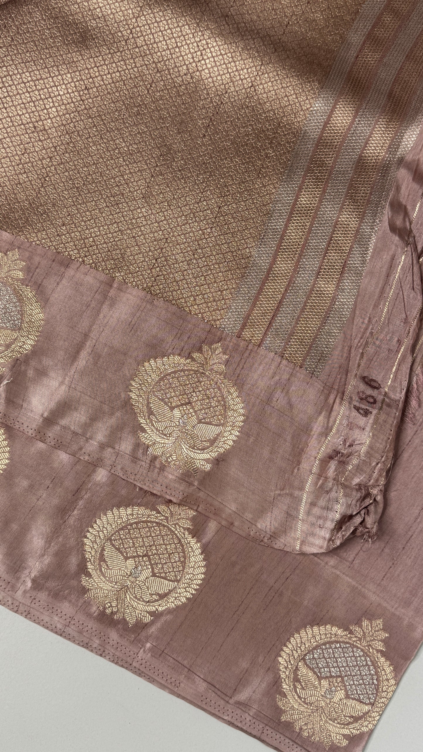 Semi Raw Mango Saree