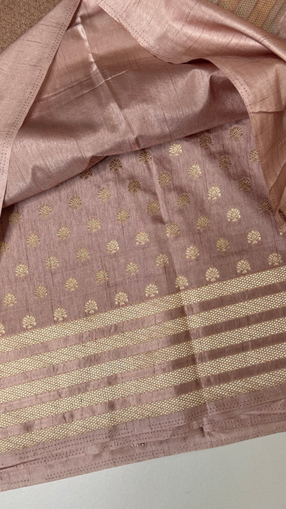 Semi Raw Mango Saree