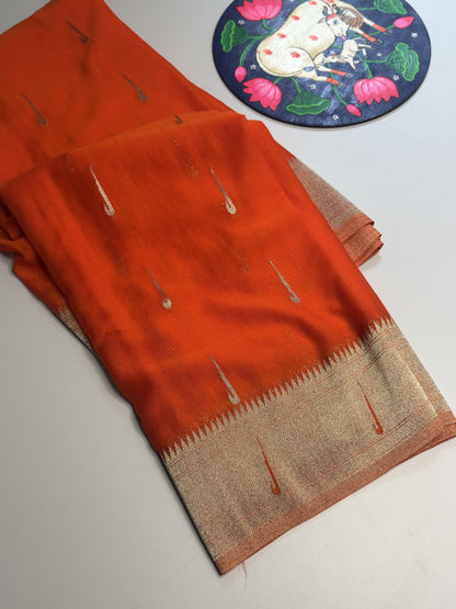 Crepe Georgette Saree