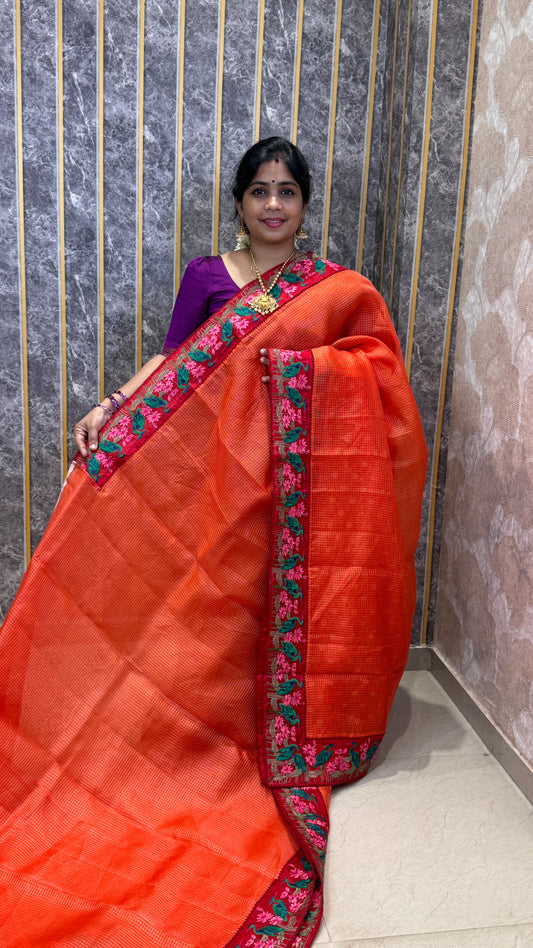Pure Kora Organza Saree