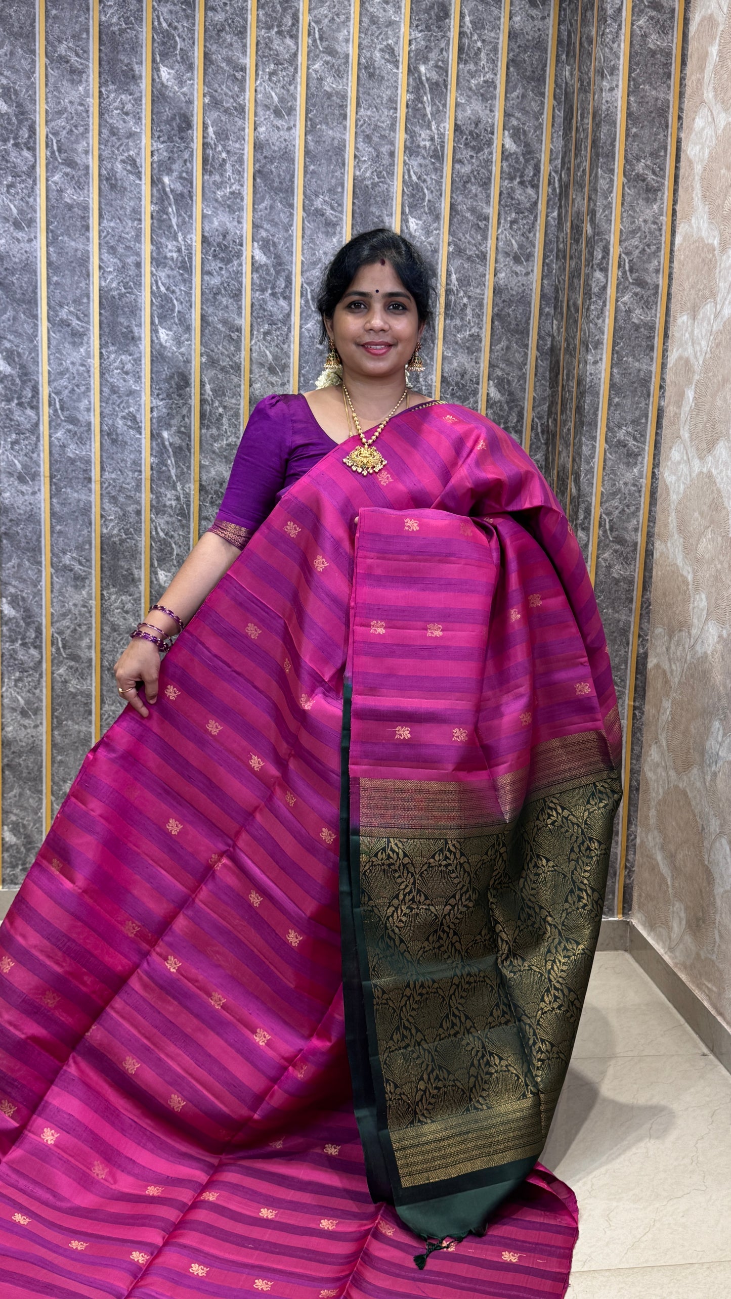 Handloom Jute Silk Saree