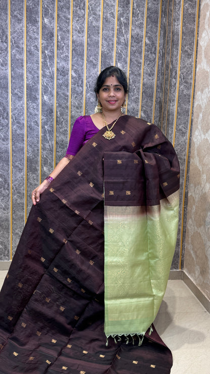 Handloom Jute Silk Saree