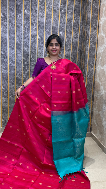 Handloom Jute Silk Saree
