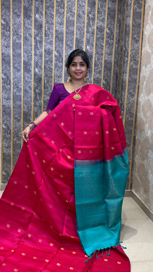 Handloom Jute Silk Saree