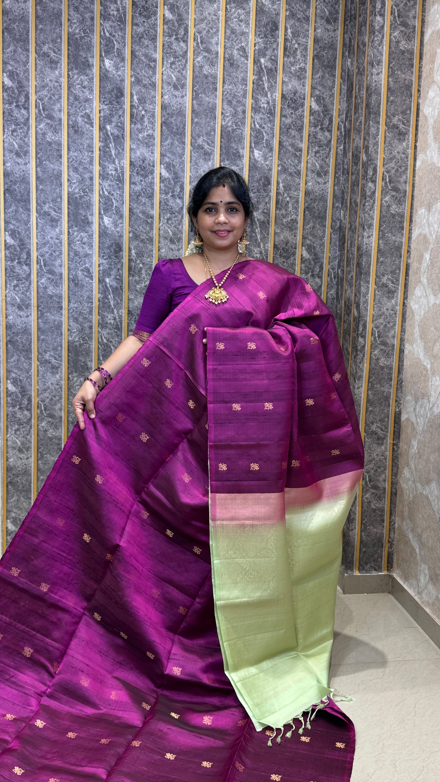 Handloom Jute Silk Saree