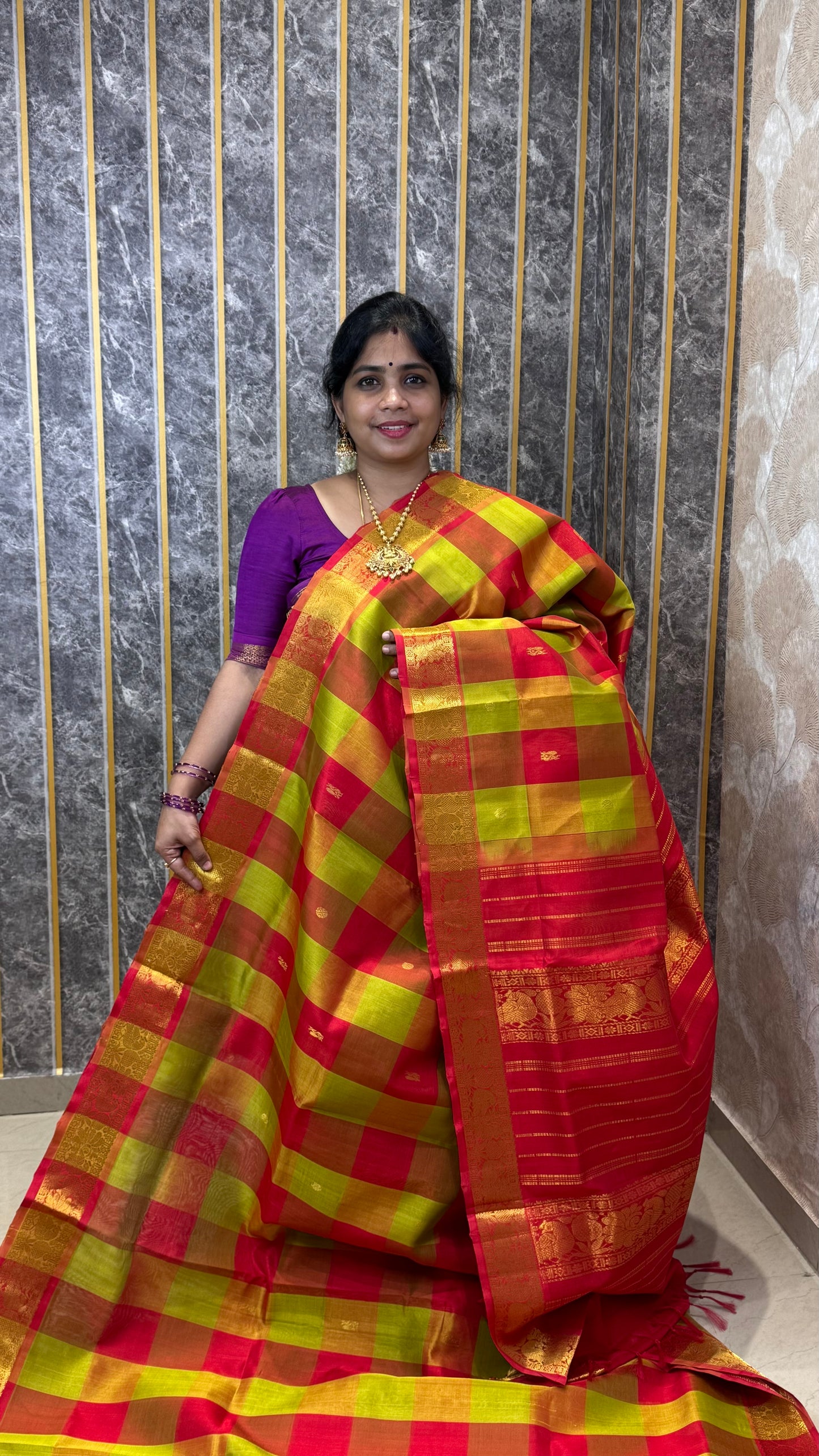 Palum Pazhamum Pure Silk Cotton Saree