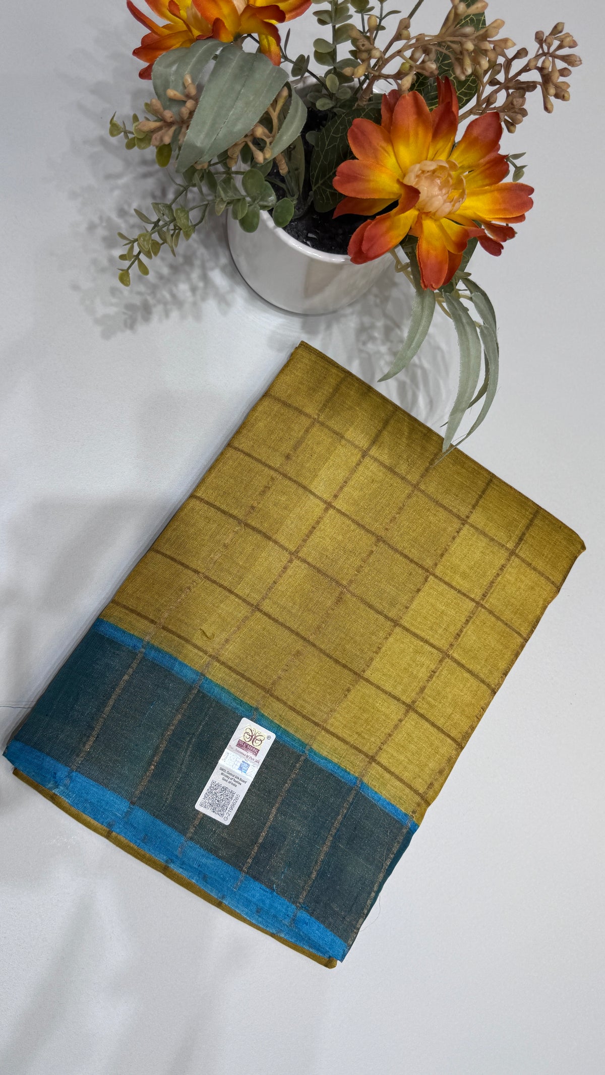 Handloom Pure Tussar Silk Saree