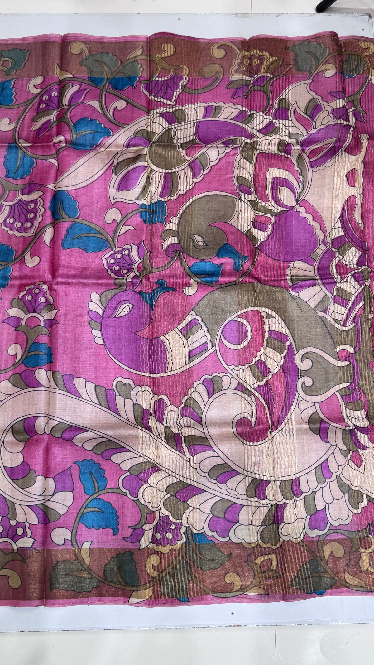 Handloom Pure Tussar Silk Saree
