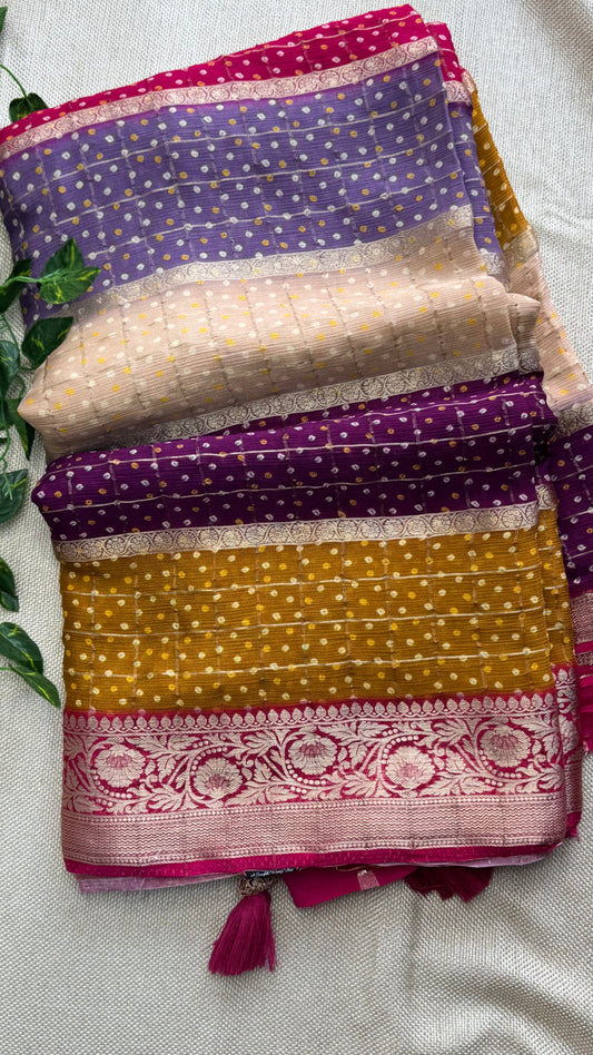 Crepe Silk Saree