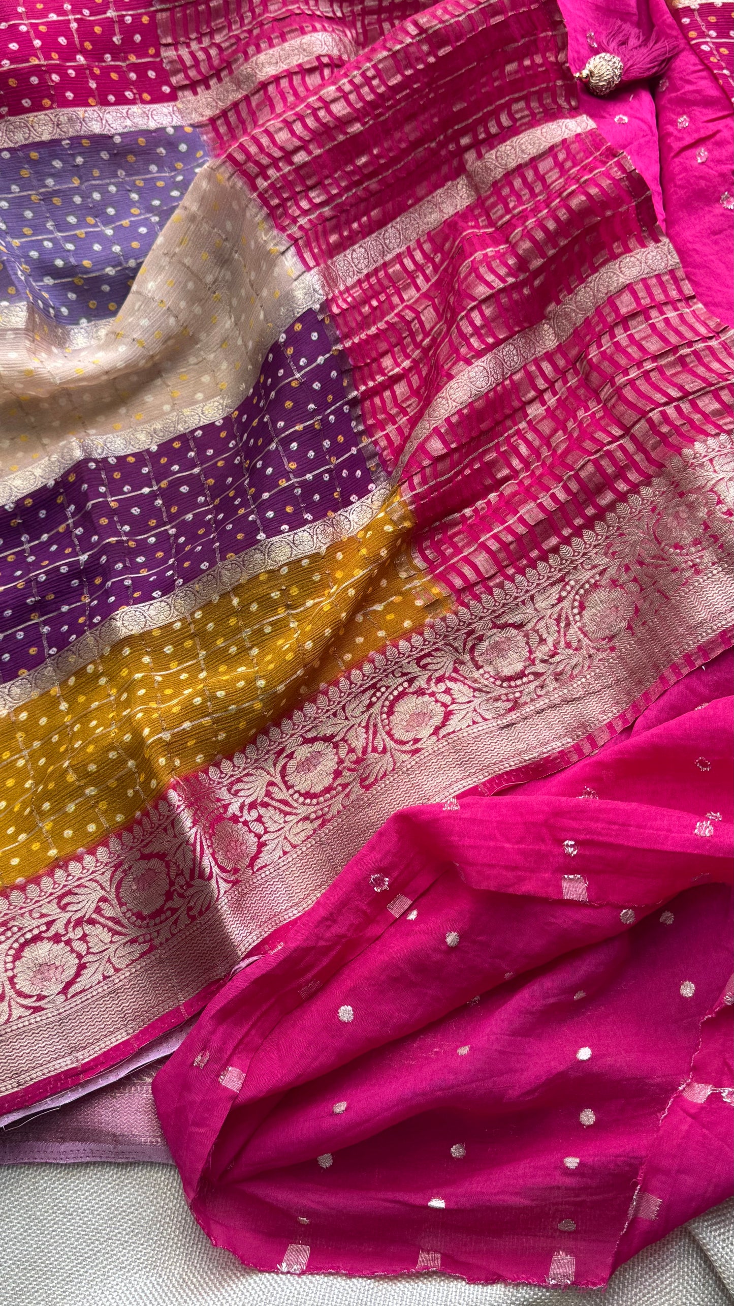 Crepe Silk Saree