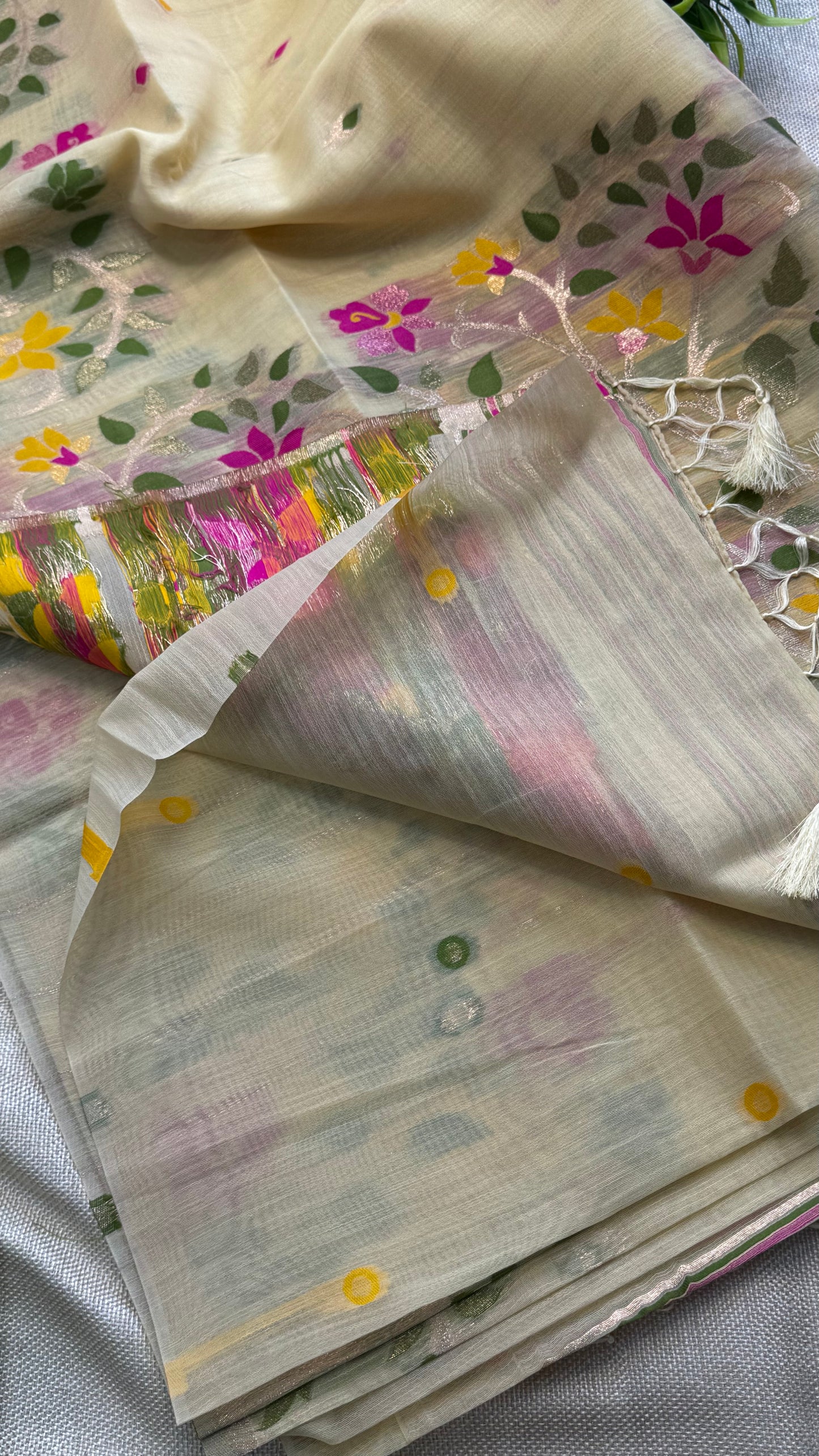 Semi Chanderi Silk