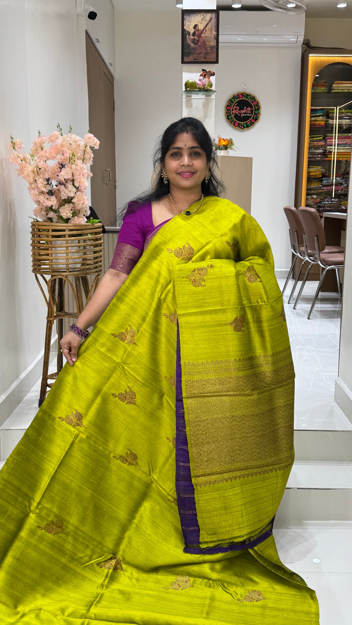 Pure Raw Silk Saree