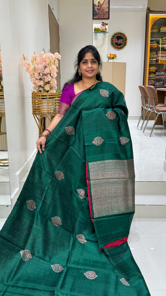 Pure Raw Silk Saree