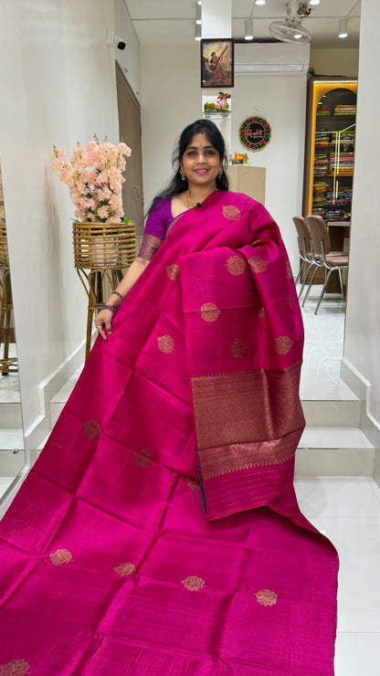 Pure Raw Silk Saree