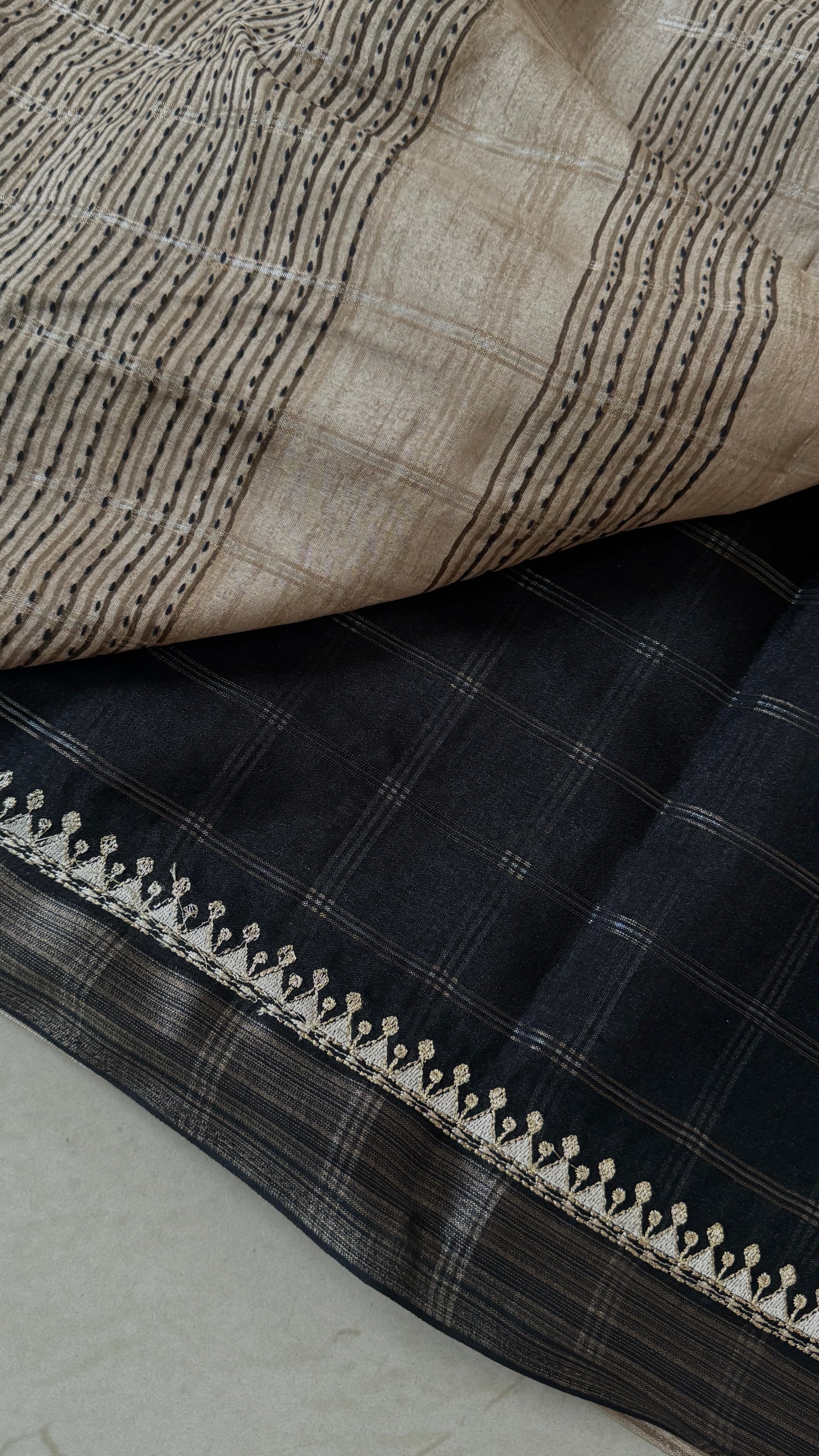 Chappa Tussar Saree