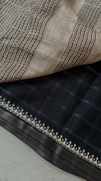 Chappa Tussar Saree
