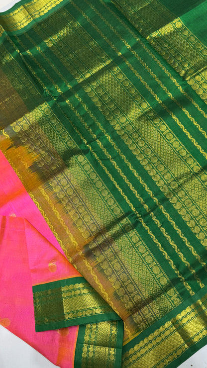 Buttas Pure Silk Cotton Saree