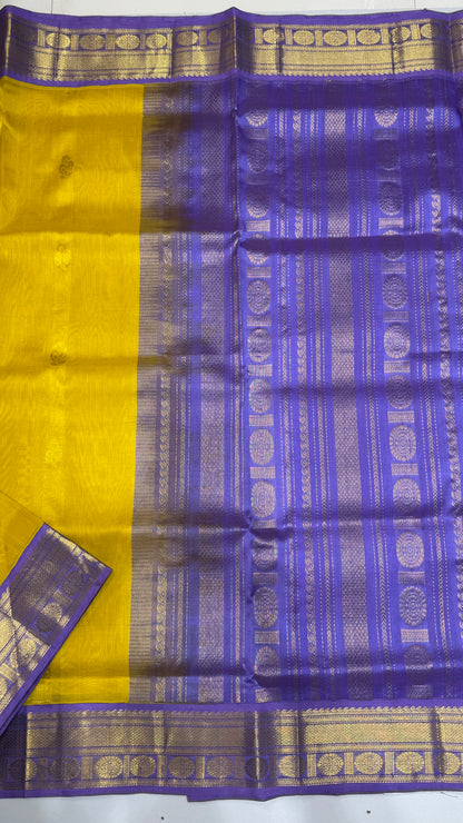 Buttas Pure Silk Cotton Saree
