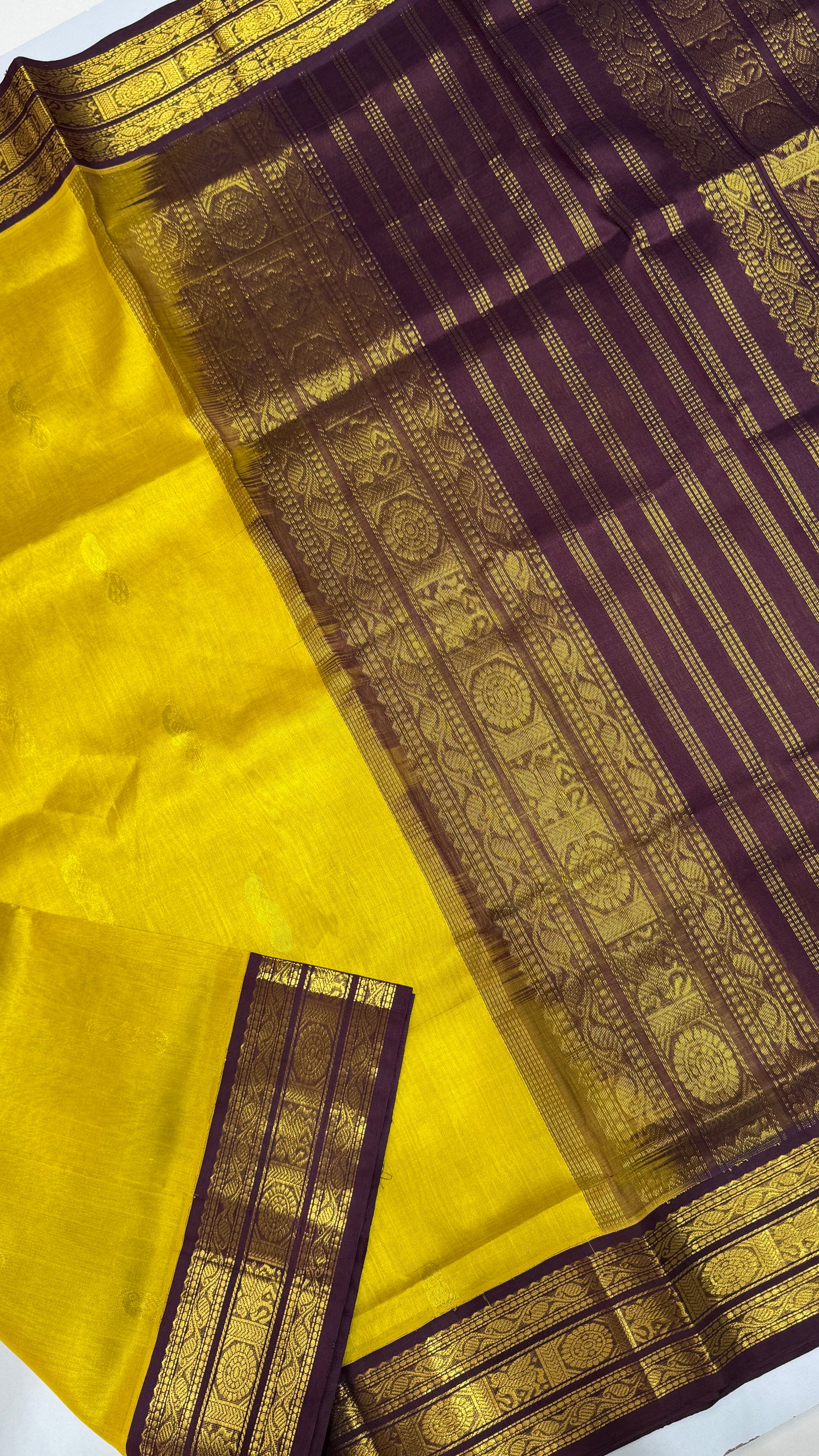 Buttas Pure Silk Cotton Saree
