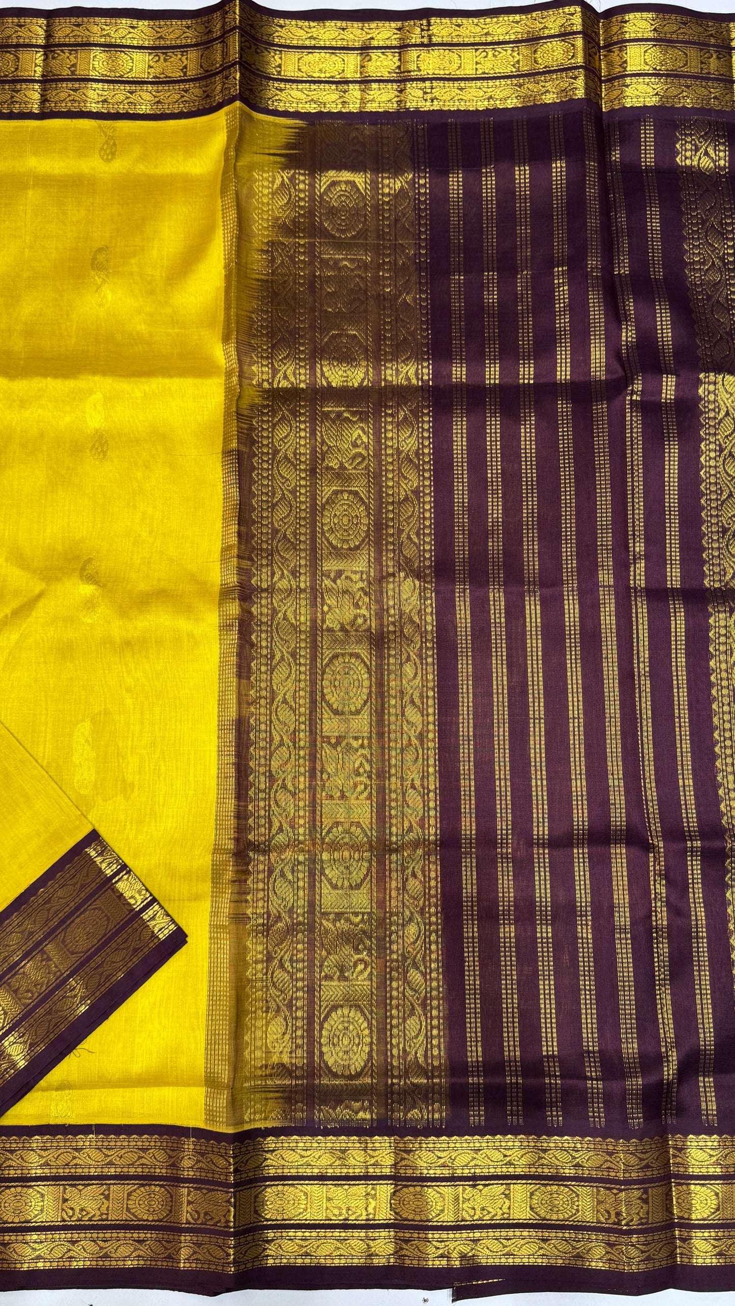 Buttas Pure Silk Cotton Saree