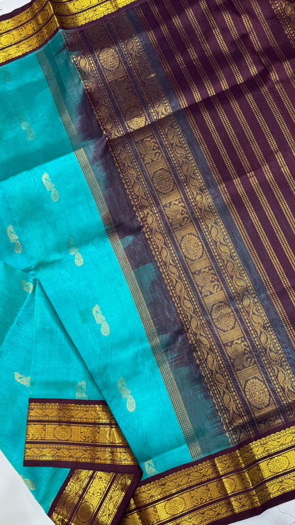 Buttas Pure Silk Cotton Saree