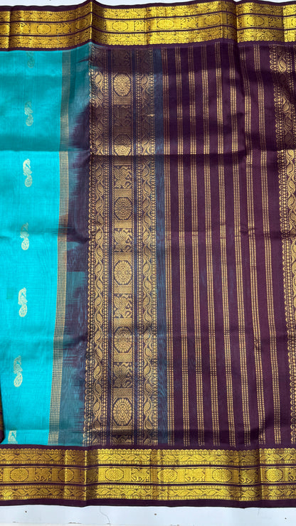 Buttas Pure Silk Cotton Saree