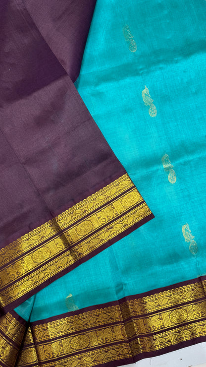 Buttas Pure Silk Cotton Saree