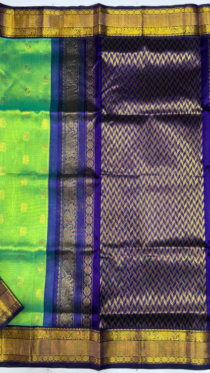 Buttas Pure Silk Cotton Saree