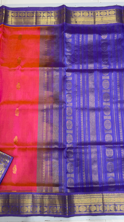 Buttas Pure Silk Cotton Saree