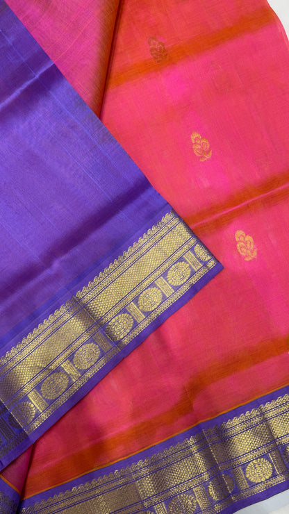 Buttas Pure Silk Cotton Saree