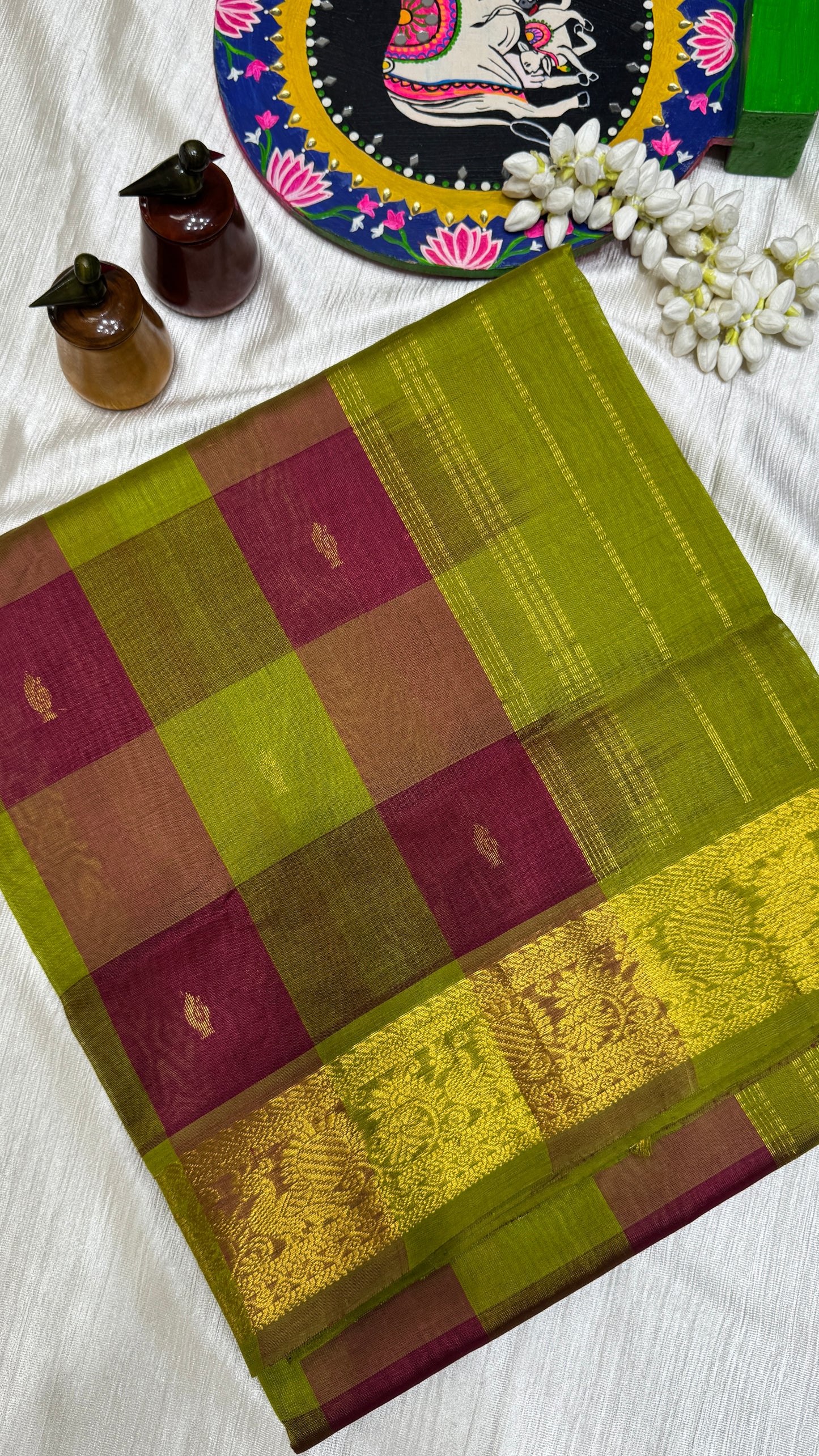 Palum Pazhamum Pure Silk Cotton Saree