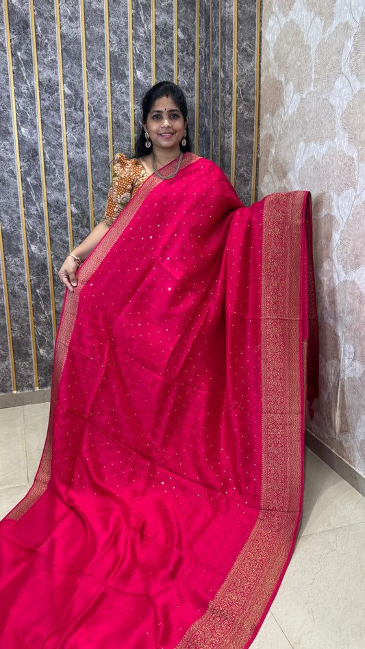 Tussar Georgette Saree