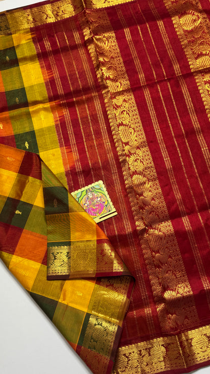 Palum Pazhamum Pure Silk Cotton Saree