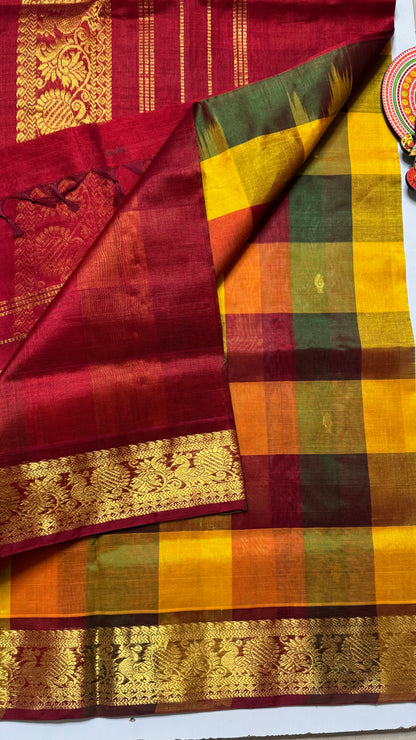 Palum Pazhamum Pure Silk Cotton Saree