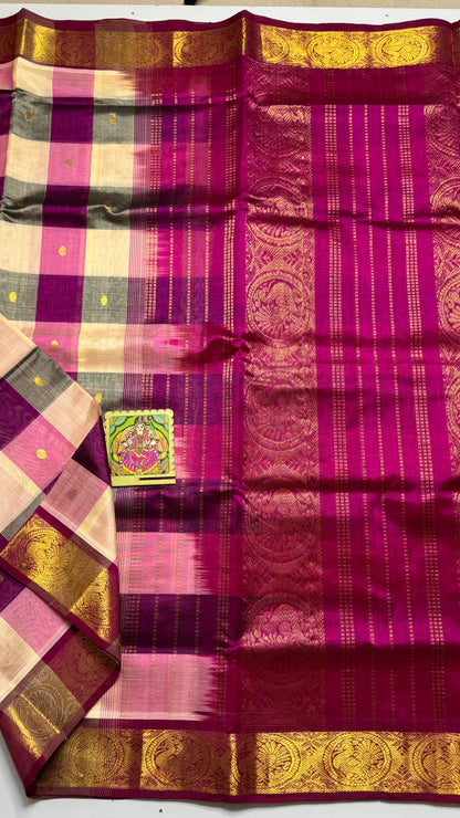 Palum Pazhamum Pure Silk Cotton Saree