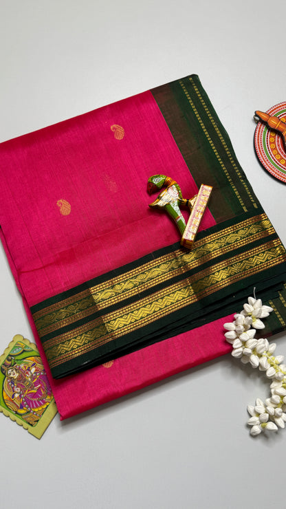 Buttas Pure Silk Cotton Saree