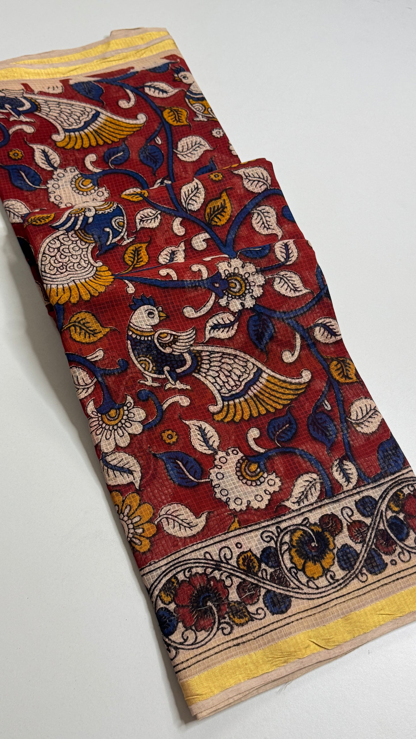 Kalamkari Printed Kota Saree (Copy)