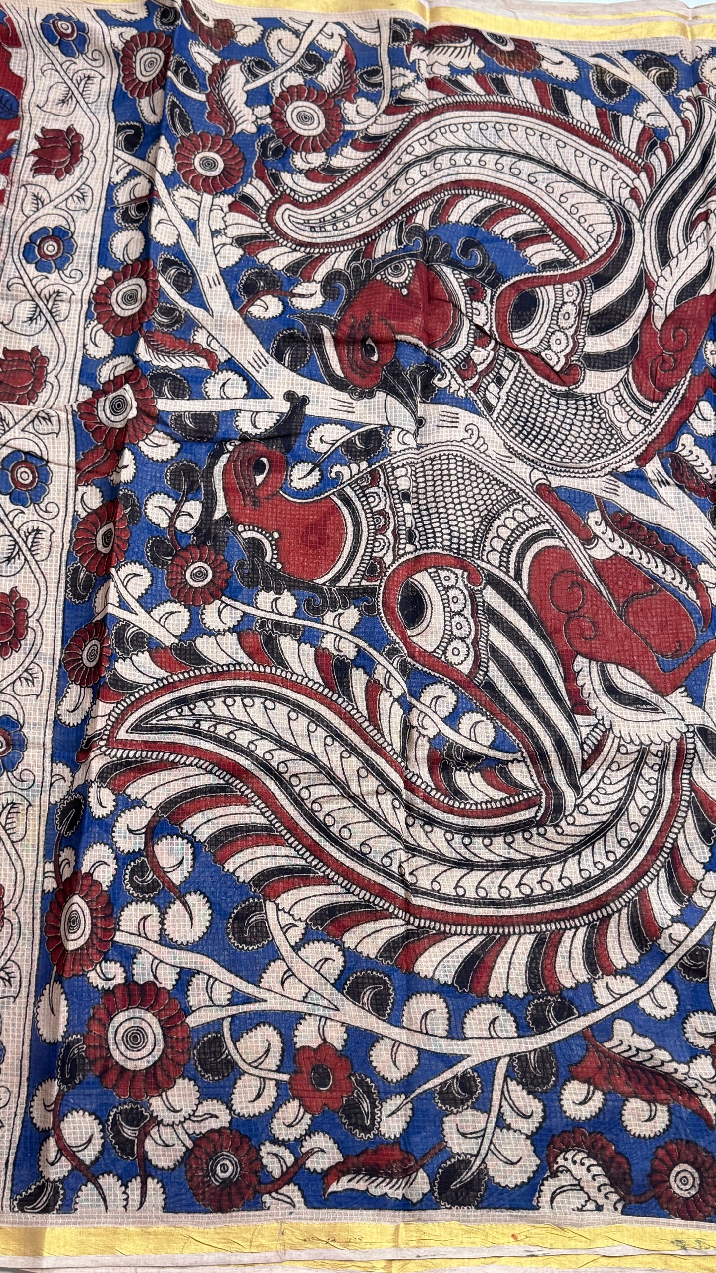 Kalamkari Printed Kota Saree (Copy)