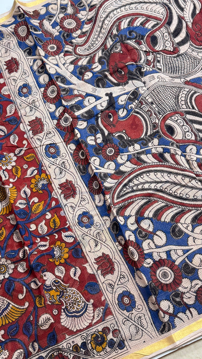 Kalamkari Printed Kota Saree (Copy)