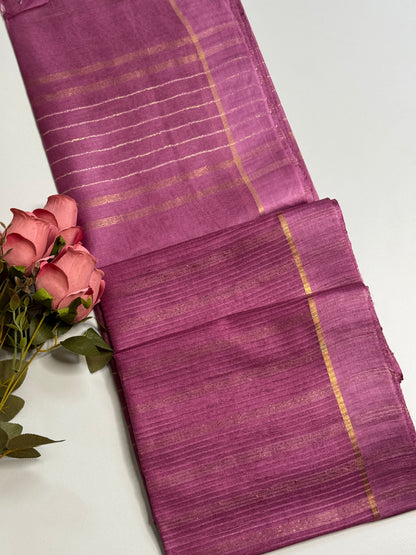 Organza Jute Fusion Saree